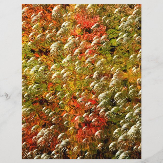 Papel de Scrapbook para abstrato (Frente)