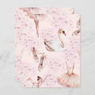 Papel de scrapbook para dança, cor-de-rosa,
