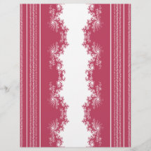 Papel de Scrapbook Peppermint Fractal de Natal