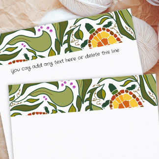 Papel de Scrapbook Personalizado com Borda de Arte