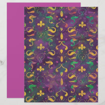 Papel de Scrapbook Redemoinhos Festivos