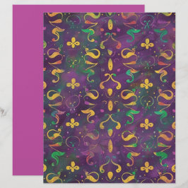 Papel de Scrapbook Redemoinhos Festivos