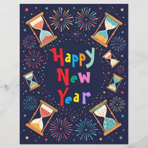 Papel de Scrapbook Relógios de Areia