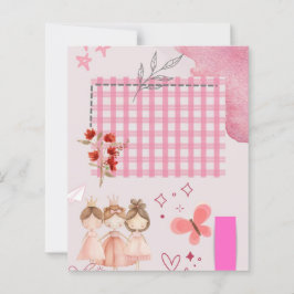 Papel de scrapbook rosa