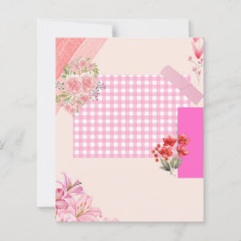 Papel de scrapbook rosa
