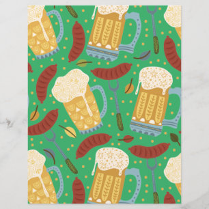Papel de scrapbook Whimsic Beers & Brats