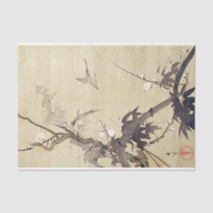 Papel De Seda 竹 に 鳥, 其 Bird e Bamboo, Kiitsu, Arte do Ja