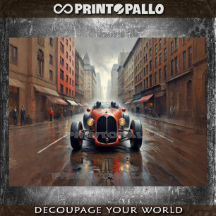 Papel De Seda 1920, carro de corrida de dois assentos em Nova Io