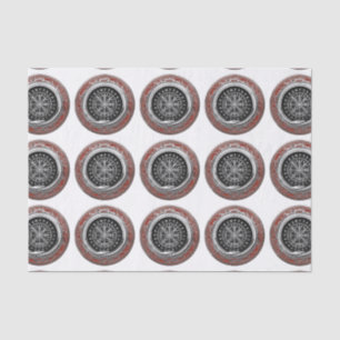 Papel De Seda [220] Vegvisir - Bússola mágica virada para prat
