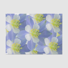 Papel De Seda 2 aquilégias