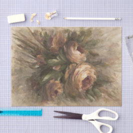 Papel De Seda 315 Rosas 