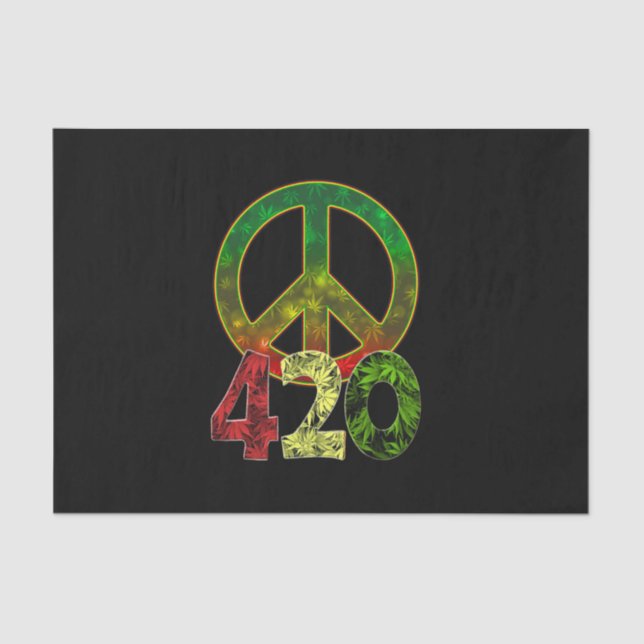 Papel De Seda 4 20 Paz (Frente )