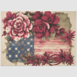 Papel De Seda 4 De Julho De Independência Americana Flag Camelli