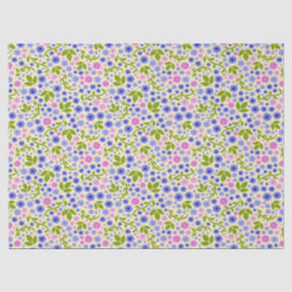 Papel De Seda 6 Papéis de Tecido Florais Muito Bonitos.