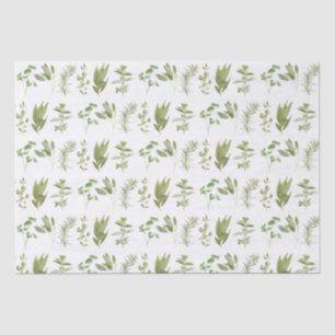 Papel De Seda 6 Tecidos HERBS FRESCOS I