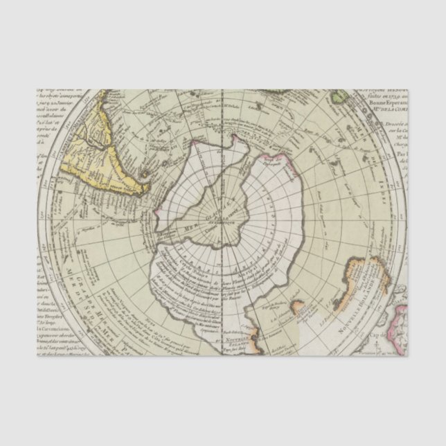 Papel De Seda A Antártica 4 (Frente )