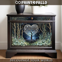 A árvore fantasia do amor no jardim entalado -