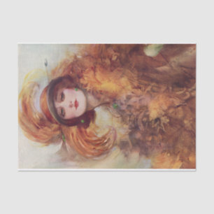 Papel De Seda A atração dos olhos verdes por William Barribal