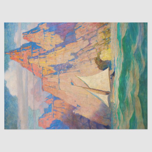 Papel De Seda A aventura de Newell Convers Wyeth (Frente )