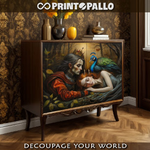 Papel De Seda A beleza adormecida e o príncipe