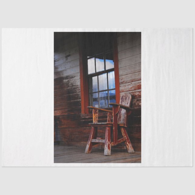 Papel De Seda A Cadeira Pensadora (Frente )