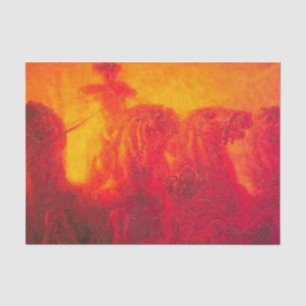 Papel De Seda A carruagem do Sol por Gaetano Previati