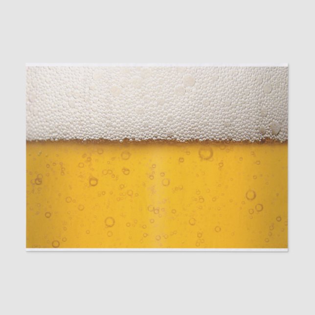 Papel De Seda A cerveja borbulha teste padrão do fundo (Frente )
