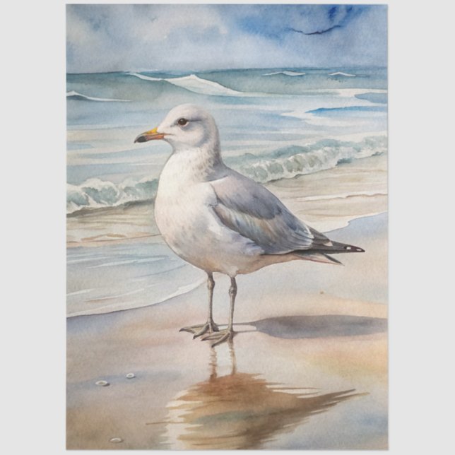 Papel De Seda A Coastal Series Design 16 (Frente )