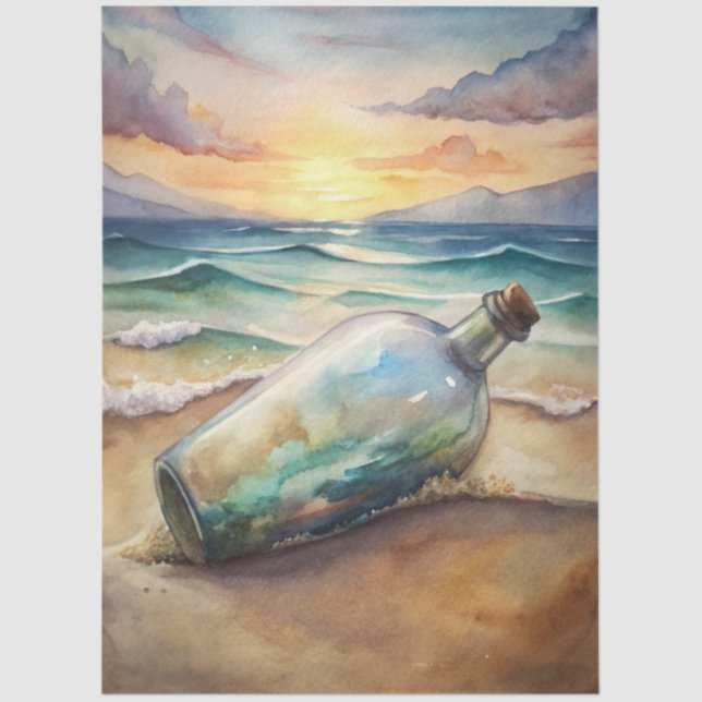 Papel De Seda A Coastal Series Design 34 (Frente )