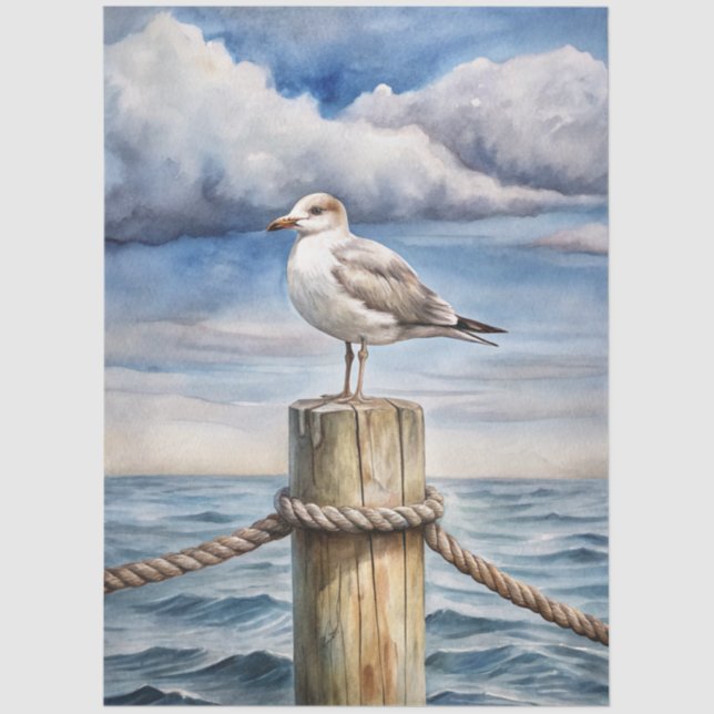 Papel De Seda A Coastal Series Design 38 (Frente )