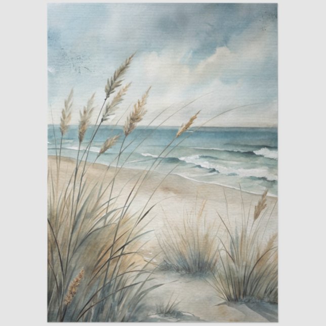 Papel De Seda A Coastal Series Design 52 (Frente )