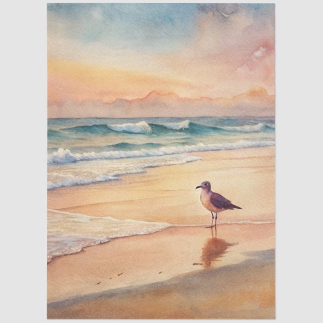 Papel De Seda A Coastal Series Design 75 (Frente )