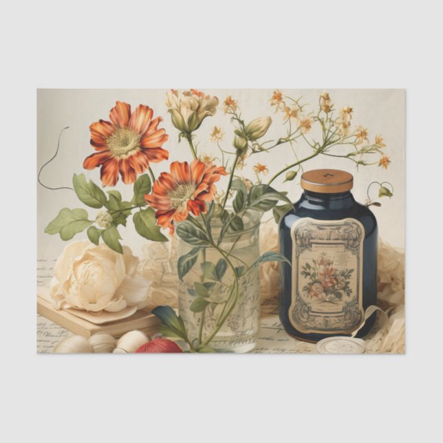 Papel De Seda A corajosa vida eterna amada a dissociação (Frente )