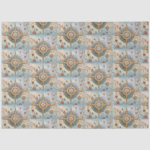 Papel De Seda A Design 23 da Série de Compassos Náuticos