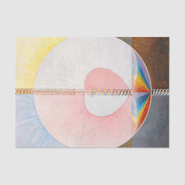 Papel De Seda A Dove de Hilma af Klint (Frente )