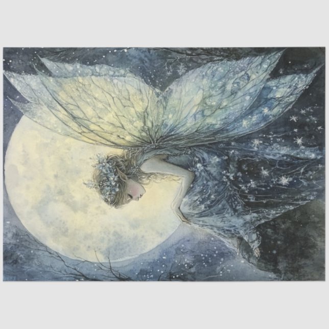 Papel De Seda A Fairy Moon Series Design nº 11 (Frente )