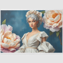 Papel De Seda A Femme Victorian Beauty Romance Fleur Decoupage