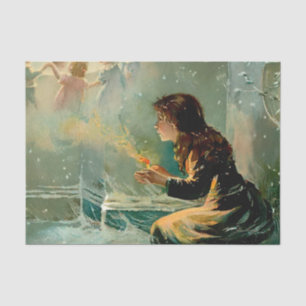 Papel De Seda “A Menina dos Fósforos” por E S Hardy