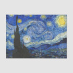 Papel De Seda A Noite Estrelada de Vincent van Gogh<br><div class="desc">Depois de Vincent van Gogh - A Noite Estrelada,  Pontos Infinitos. Vincent Willem van Gogh (1853-1890) foi um pintor holandês do Posto-impressionista que se tornou,  postumamente,  uma das figuras mais famosas e influentes da história da arte ocidental.</div>