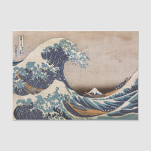 Papel De Seda A onda do Excelente de Kanagawa