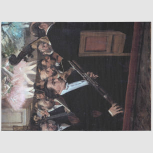 Papel De Seda A Orquestra na Ópera, Edgar Degas