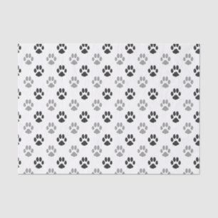 Papel De Seda A pata preto e branco bonito imprime o teste