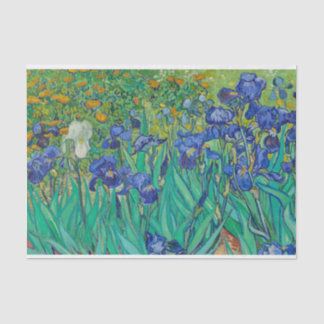 Papel De Seda A pintura genuína (não AI) irrissa por Van Gogh