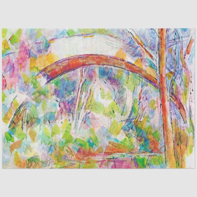 Papel De Seda A Ponte, Paul Cezanne (Frente )