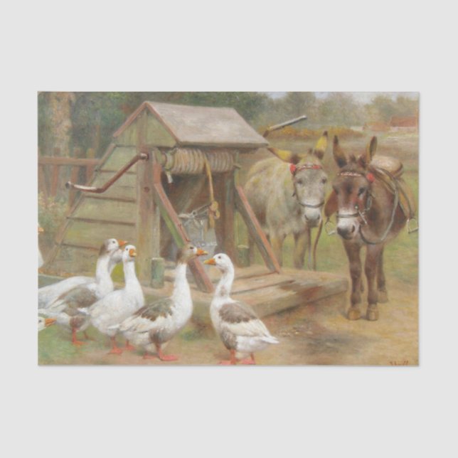 Papel De Seda A Questão da Bebida por Herbert William Weekes (Frente )