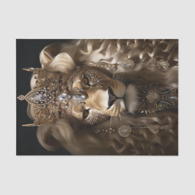 Papel De Seda A RAINHA Original da Selva (Frente )