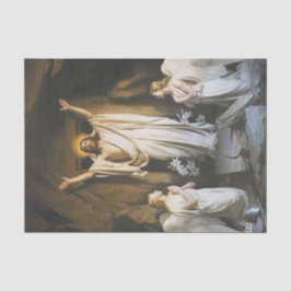 Papel De Seda A ressurreição de Carl Bloch, Arte Religiosa