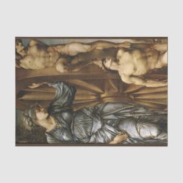 Papel De Seda A Roda da Fortuna (por Edward Burne-Jones)