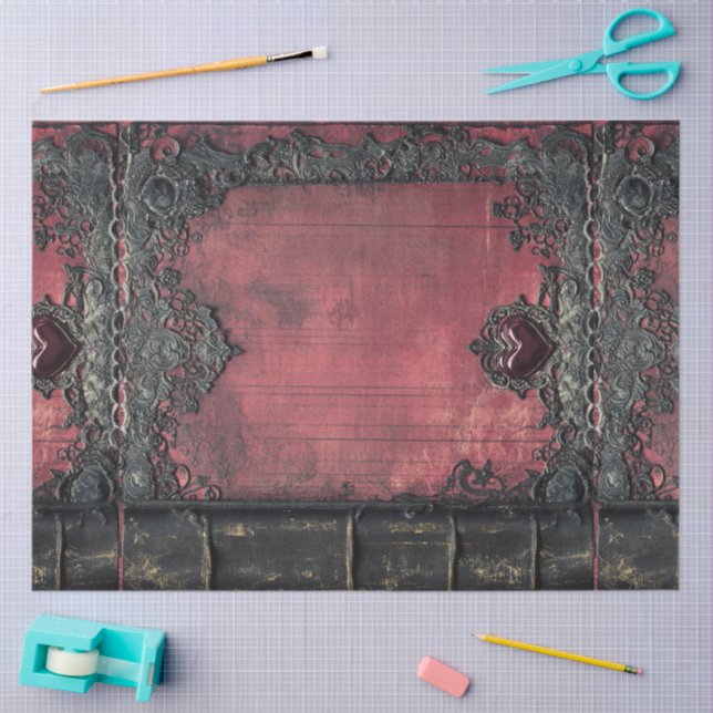 Papel De Seda A Romance and Gothic Series Design #11 (Arte )