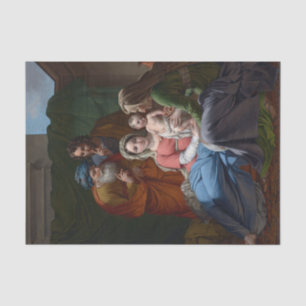 Papel De Seda A Santa Família de Joseph Paelinck